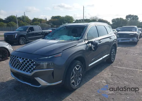 2022 Hyundai Santa Fe Hybrid Limited z USA, uszkodzony, nr VIN KM8S5DA16NU036845